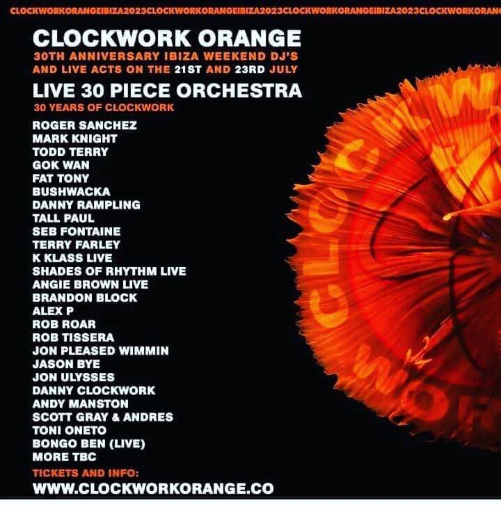 Rob Roar @ Clockwork Orange Ibiza 2023