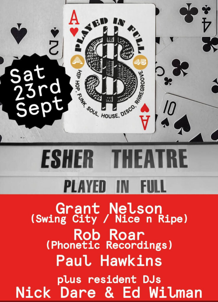 Played In Full - Esher Theatre