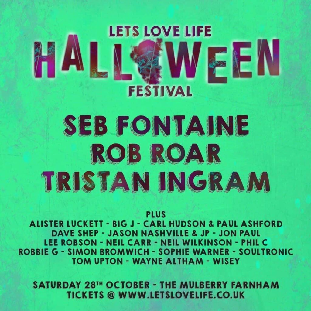 Rob Roar @ Lets Love Life - Halloween Festival