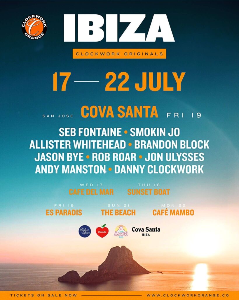 Clockwork Orange @ Cova Santa Ibiza