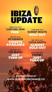 Clockwork Orange - Cafe del Mar - B2B Ken Fan