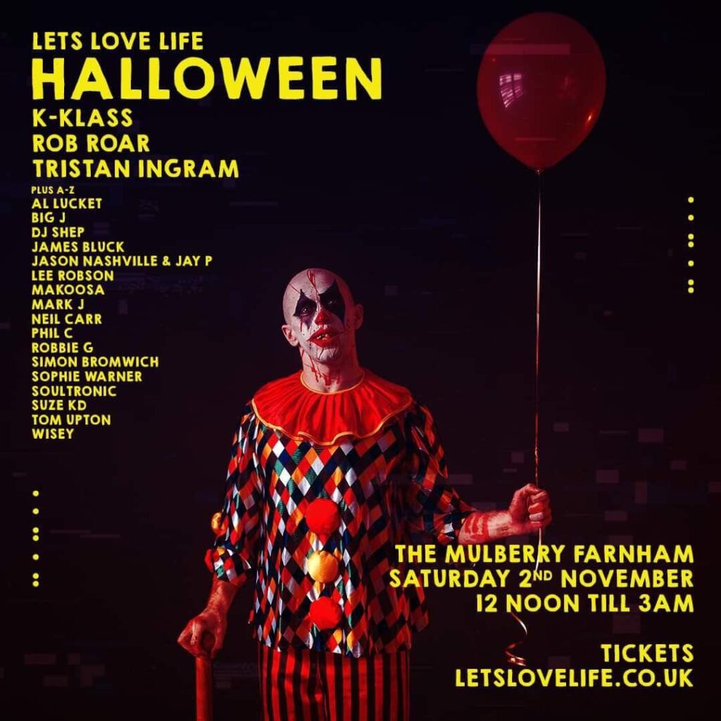 ROB ROAR @ Lets Love Life - Halloween 2024