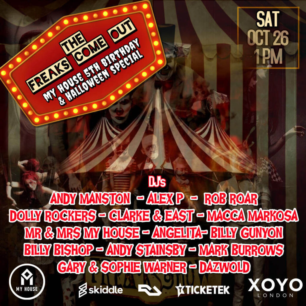 ROB ROAR @ My House - XOYO LDN